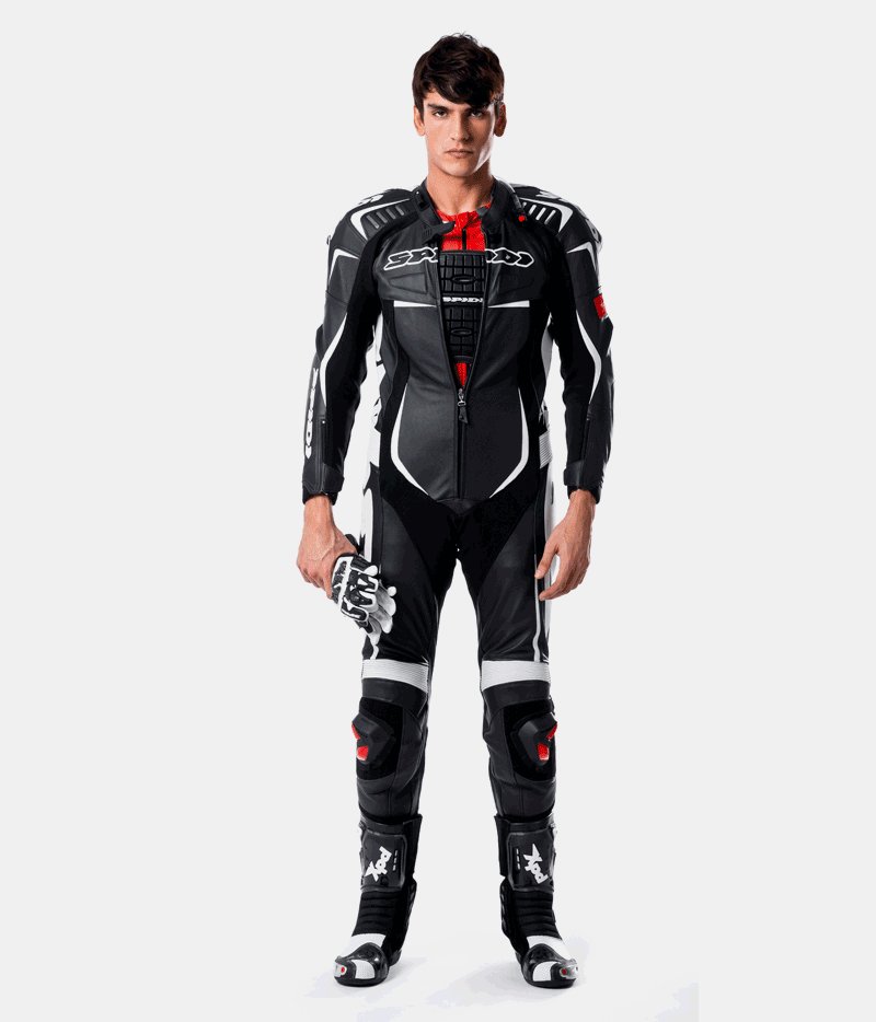 Custom Motorcycle Racing Suit for Men - Spidi